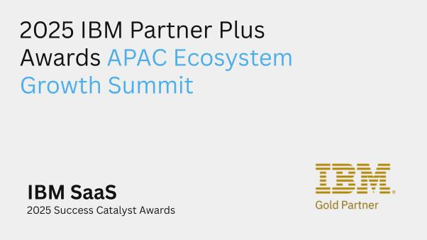 2025 IBM Partner Plus Awards APAC Ecosystem Growth Summit